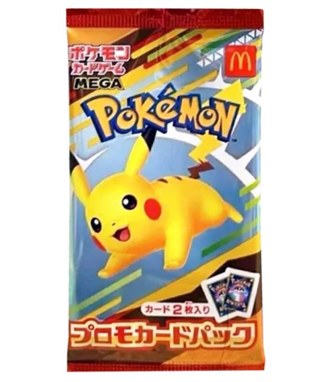 Pokemon Card Game MEGA McDonald's Happy Set 2025 Promo Card Pack