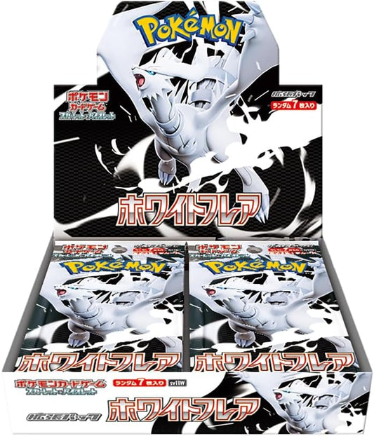 Pokemon Card White Flare booster box sv11W Japanese Version