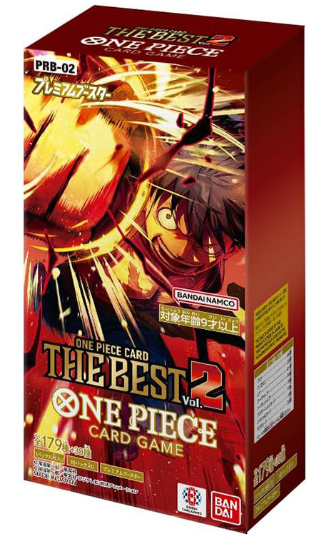 ONE PIECE CARD GAME PRB-02 ONE PIECE CARD THE BEST vol.2 Premium Booster BOX