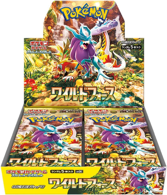 Pokemon Card Wild Force booster box sv5K Japanese Version